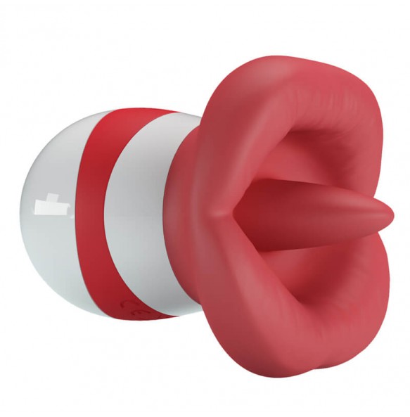 Pretty Love - Mina Powerful Licking Vibrating Massager (Chargeable - Red) Pretty Love - Mina Powerful Licking Vibrating Massager (Chargeable - Red)